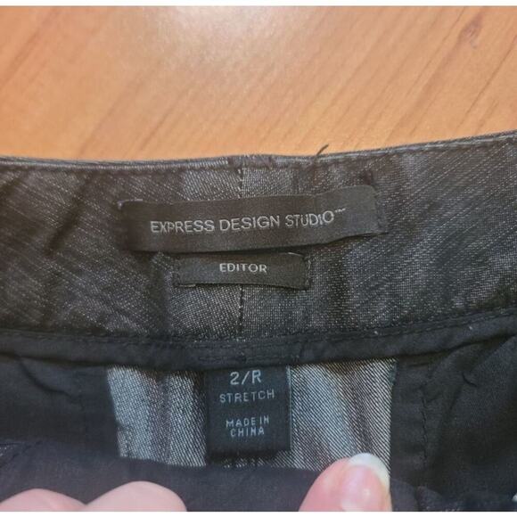 Express Design Studios Darkwash Stretch Bootcut Denim Jeans - Picture 3 of 7